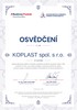 Familienunternehmen Certifikát Rodinný podnik