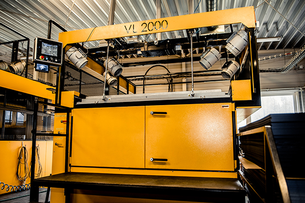 Vakuumformen von Kunststoffen