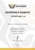 Handelskammer Certifikát Hospodářská komora