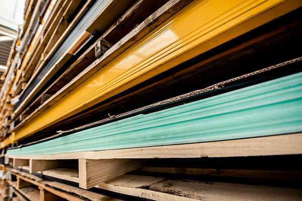 Vollpolycarbonat für Pergola