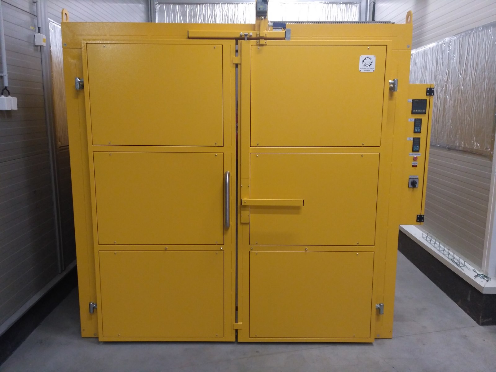 Plexiglas-Temperofen