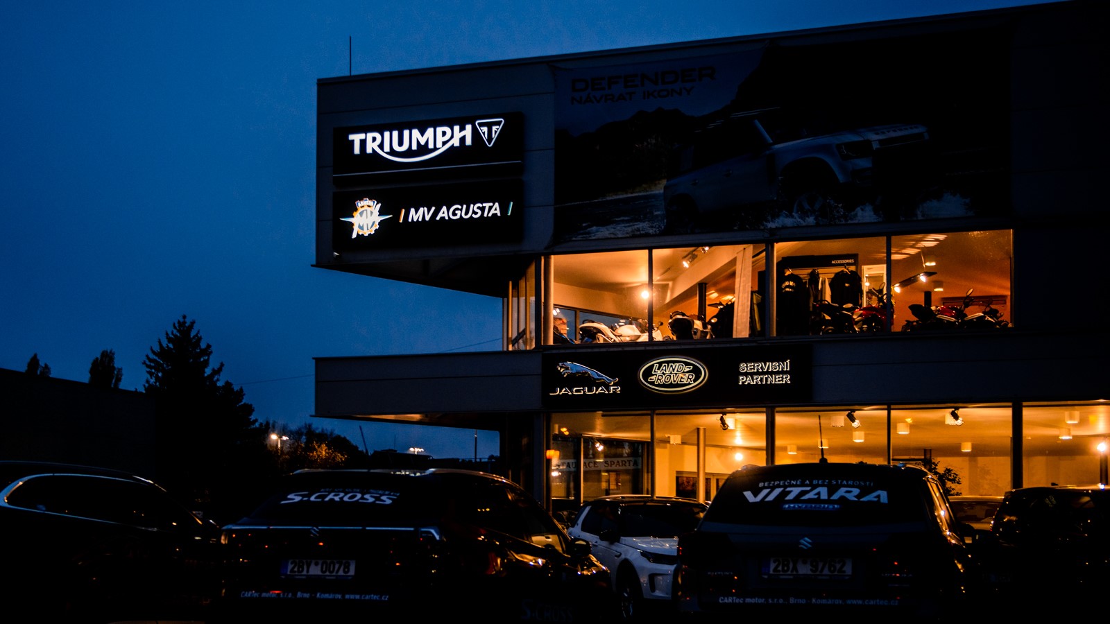 Lichtpaneele für den Außenbereich